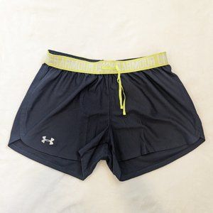 Gray Knit Heat Gear Under Armour Shorts 0- Size Small